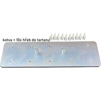 Kotva pod Bariéry (ježek do tartanu )