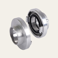 Kovaná pevná spojka B75 2 1/2'' vonkajší závit KW