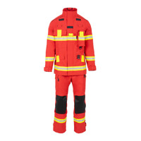 Zásahový odev GoodPRO FR2 FireSnake Classic pre hasičov RED