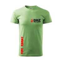 DHZ oheň (vlastný nápis) - pánske tričko