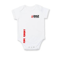 Dojčenské body DHZ Firesport (vlastný nápis)