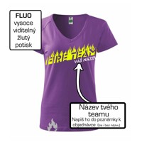 Fire team - oheň - Váš názov - Tričko dámske Dream