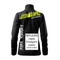Fire team - oheň - Váš názov - Mikina dámska Viva bez kapucne