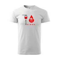 Give Blood Save Live - Heavy new - tričko pánske