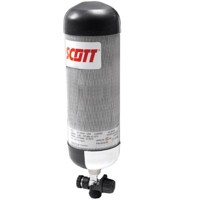 Oceľová odľahčená tlaková fľaša Scott 6L/300 bar