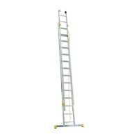 Rebrík dvojdielny výsuvný s lanom PROFI PLUS 8 m