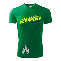 Hasiči oheň (vlastný nápis) - Detské športové tričko