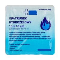 Hydrogélový obväz 10 x 10 cm